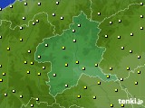 群馬県のアメダス実況(気温)(2016年05月11日)