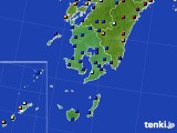 2016年05月14日の鹿児島県のアメダス(日照時間)