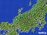 2016年05月14日の北陸地方のアメダス(風向・風速)