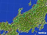 2016年05月15日の北陸地方のアメダス(気温)