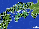 四国地方のアメダス実況(降水量)(2016年05月16日)