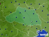 2016年05月16日の埼玉県のアメダス(日照時間)