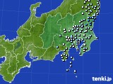 関東・甲信地方のアメダス実況(降水量)(2016年05月17日)