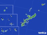 沖縄県のアメダス実況(降水量)(2016年05月18日)