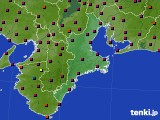 2016年05月22日の三重県のアメダス(日照時間)