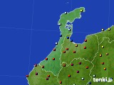 石川県のアメダス実況(日照時間)(2016年05月24日)