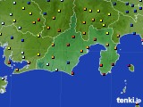 2016年05月24日の静岡県のアメダス(日照時間)
