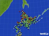 2016年05月26日の北海道地方のアメダス(日照時間)