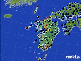 九州地方のアメダス実況(日照時間)(2016年05月26日)