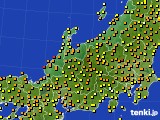 2016年05月26日の北陸地方のアメダス(気温)