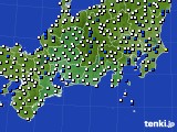 東海地方のアメダス実況(風向・風速)(2016年05月26日)