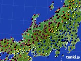 北陸地方のアメダス実況(日照時間)(2016年05月27日)