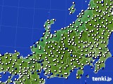 北陸地方のアメダス実況(風向・風速)(2016年05月27日)