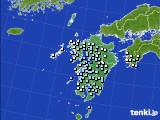 2016年05月28日の九州地方のアメダス(降水量)