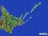 道東のアメダス実況(日照時間)(2016年05月28日)