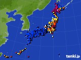 2016年05月29日のアメダス(日照時間)