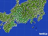 東海地方のアメダス実況(風向・風速)(2016年05月30日)
