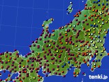 北陸地方のアメダス実況(日照時間)(2016年05月31日)