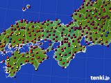 2016年05月31日の近畿地方のアメダス(日照時間)