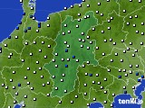 長野県のアメダス実況(風向・風速)(2016年05月31日)