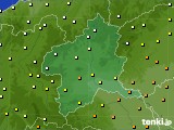 群馬県のアメダス実況(気温)(2016年06月01日)