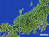 北陸地方のアメダス実況(風向・風速)(2016年06月01日)