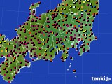 2016年06月02日の関東・甲信地方のアメダス(日照時間)