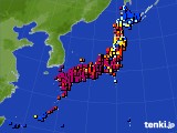 アメダス実況(日照時間)(2016年06月02日)