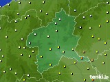 群馬県のアメダス実況(気温)(2016年06月02日)