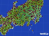 関東・甲信地方のアメダス実況(日照時間)(2016年06月03日)