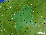 群馬県のアメダス実況(気温)(2016年06月03日)