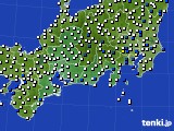 東海地方のアメダス実況(風向・風速)(2016年06月03日)