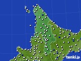 2016年06月03日の道北のアメダス(風向・風速)