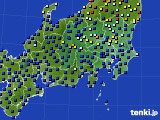 関東・甲信地方のアメダス実況(日照時間)(2016年06月04日)
