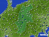 長野県のアメダス実況(風向・風速)(2016年06月04日)