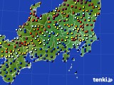 関東・甲信地方のアメダス実況(日照時間)(2016年06月05日)