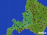 道央のアメダス実況(日照時間)(2016年06月06日)