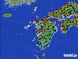 九州地方のアメダス実況(日照時間)(2016年06月09日)