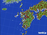 アメダス実況(気温)(2016年06月10日)