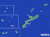 沖縄県のアメダス実況(風向・風速)(2016年06月12日)