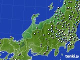 2016年06月13日の北陸地方のアメダス(降水量)