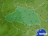 埼玉県のアメダス実況(降水量)(2016年06月13日)
