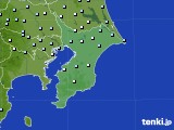 千葉県のアメダス実況(降水量)(2016年06月13日)