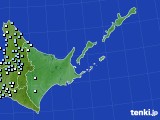 道東のアメダス実況(降水量)(2016年06月14日)