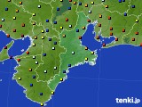 三重県のアメダス実況(日照時間)(2016年06月15日)