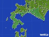 道南のアメダス実況(風向・風速)(2016年06月19日)