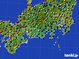 東海地方のアメダス実況(日照時間)(2016年06月20日)