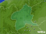 群馬県のアメダス実況(降水量)(2016年06月22日)
