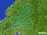 岐阜県のアメダス実況(日照時間)(2016年06月23日)