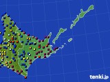 2016年06月24日の道東のアメダス(日照時間)